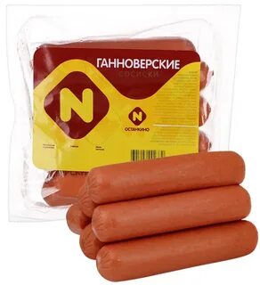 Сосиски филейные останкино