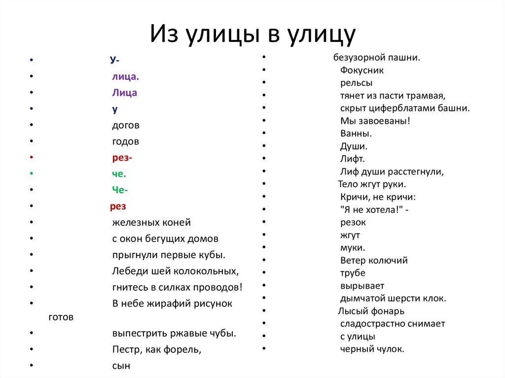 Улица стихотворение маяковского. Из улицы в улицу Маяковский. Маяковский улица стих. Из улицы в улицу Маяковский стих. Из улицы в улицу Маяковский анализ.