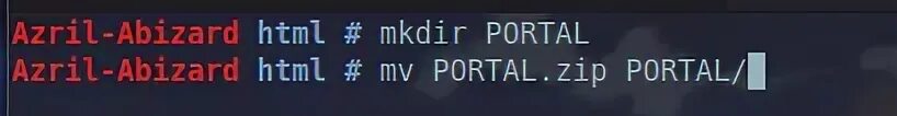 Portal html
