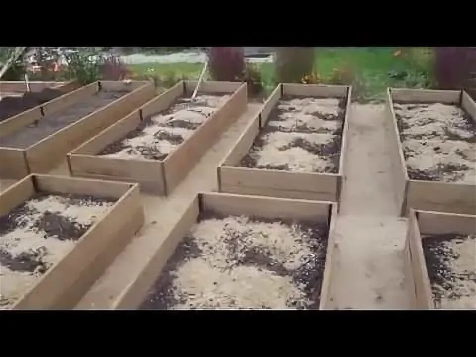 Высокая грядка видео