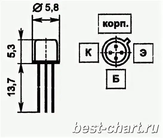 Распайка транзистора кт 31 17 Транзистор КТ814