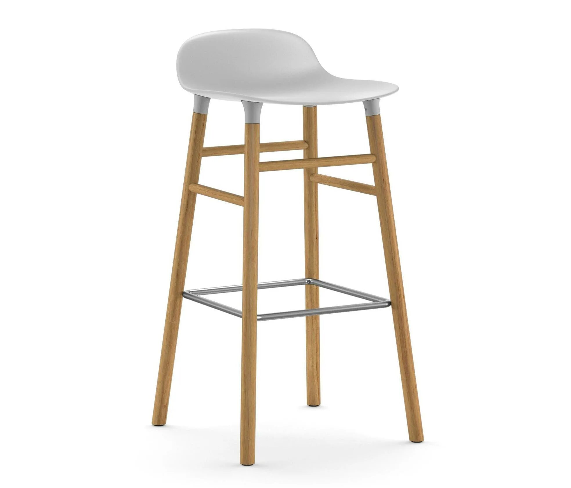 Стул Normann Copenhagen. Normann Copenhagen form Barstool 65. Form Barstool Red 75 см | Normann Copenhagen. Normann Copenhagen form Bar Stool. Барные стулья купить в спб