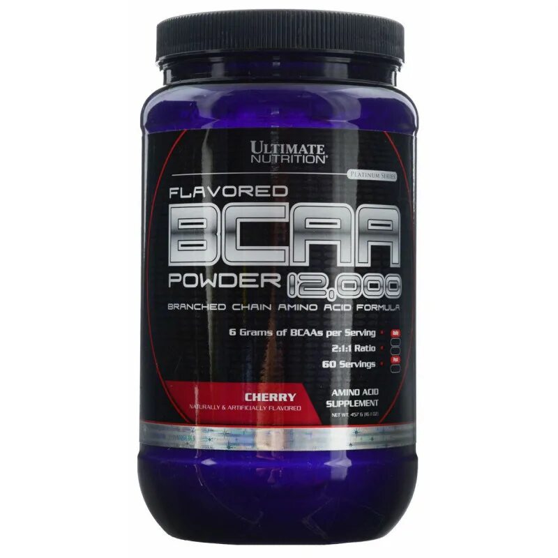 Ultimate Nutrition BCAA 12000 450 Г. Flavored BCAA Powder 12000. Бца с ежевикой.