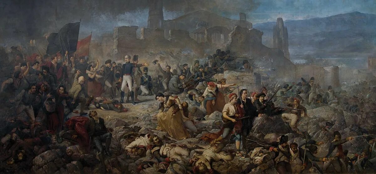 Картины осада. Шамхорская битва 1826. сражение под елисаветполем рубо. осада сарагосы 1809. рамон марти-и-альсина.