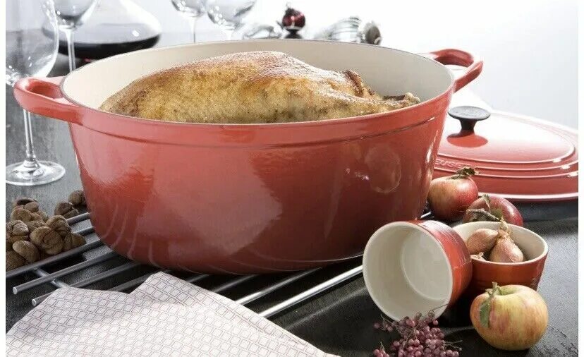 Le Creuset утятница. Утятница Emile Henry. Ле Круазетт утятница. Le Creuset утятница 18015. Керамическую посуду можно в духовку