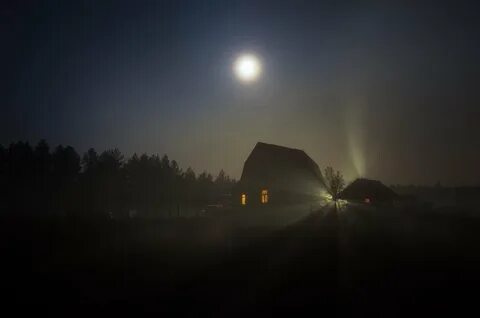 Полночь в селе