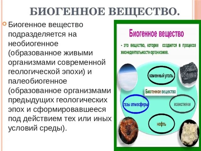 Выберите биогенные вещества