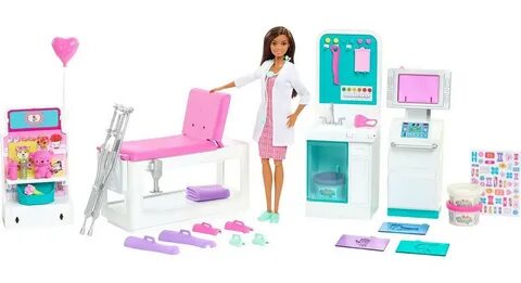 Игровой набор Mattel Barbie Клиника GTN61