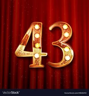 Поздравление с 43 летием