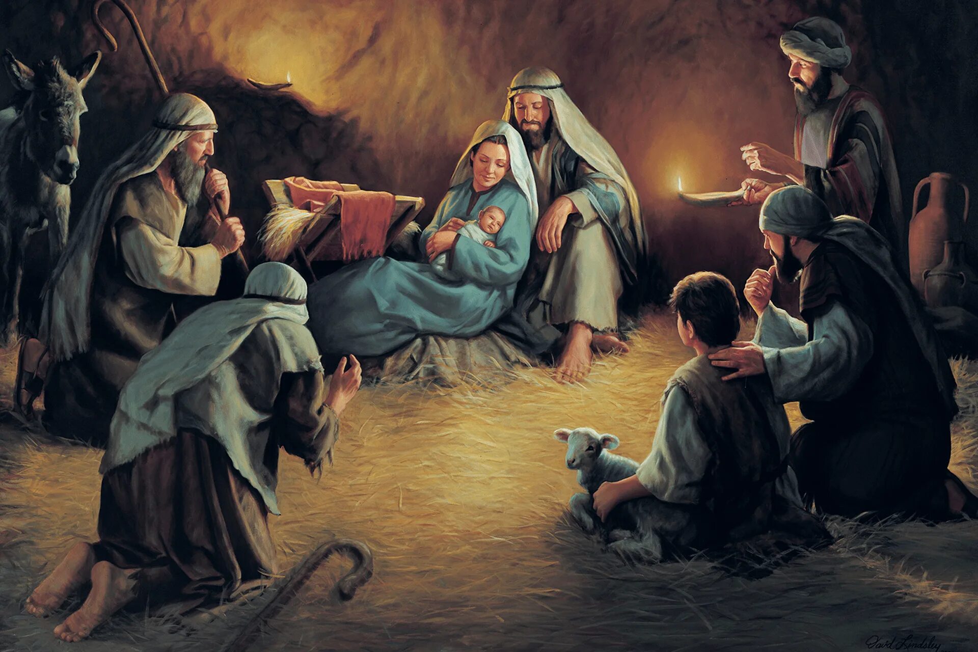 Рождество Иисуса Христа в Вифлееме.
