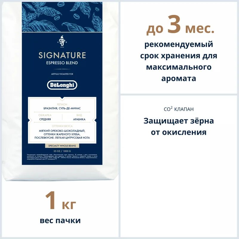 1000гр. 0 итальянский профиль дарк. Signature coffee milk selection blend. Signature coffee milk selection blend. Кофе в зернах delonghi italian profile 1.