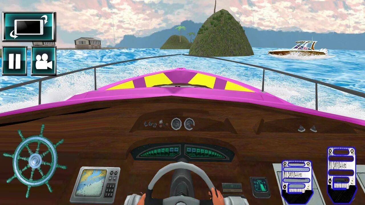 Игра Boat Simulator. Катер игровой. Гонки на катерах андроид. Игра гонки на лодках.