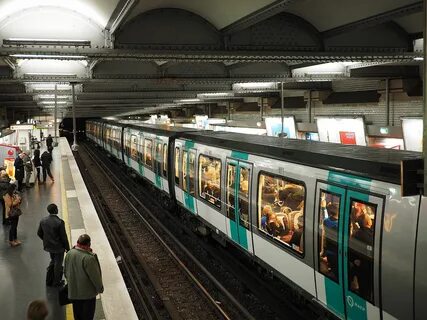 Станции метро парижа