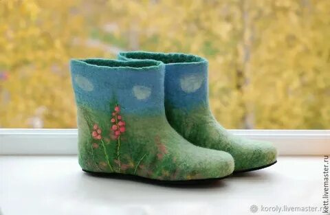Валенки сухим валянием