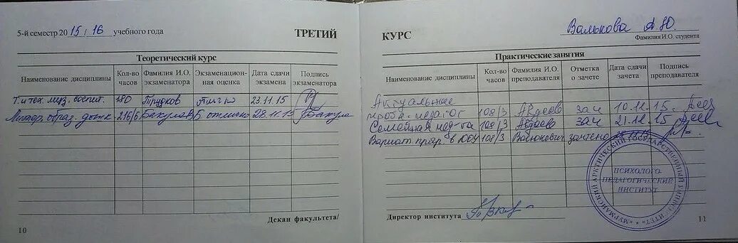 Сколько семестров в университете