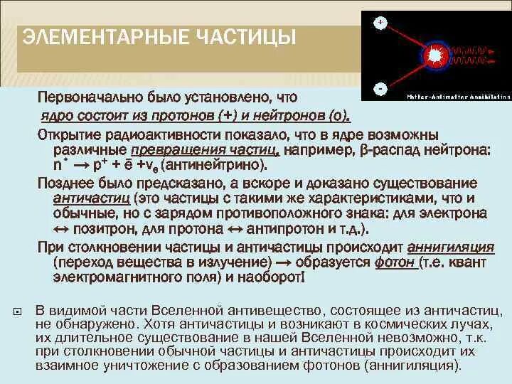 Какую элементарную частицу