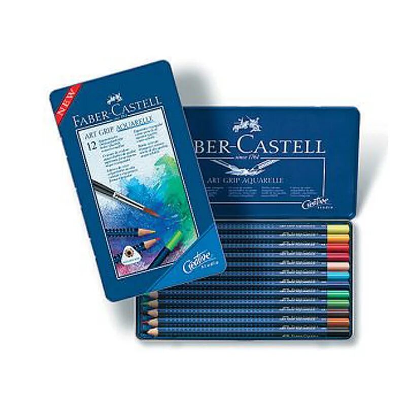 Faber castell акварельные. Акварельные карандаши Фабер Кастелл. Faber-Castell Акварельные карандаши Art Grip Aquarelle. Фабер Кастелл карандаши 12 акварель. Faber-Castell Акварельные карандаши Art Grip Aquarelle, 12 цветов.