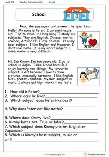 Reading texts for children