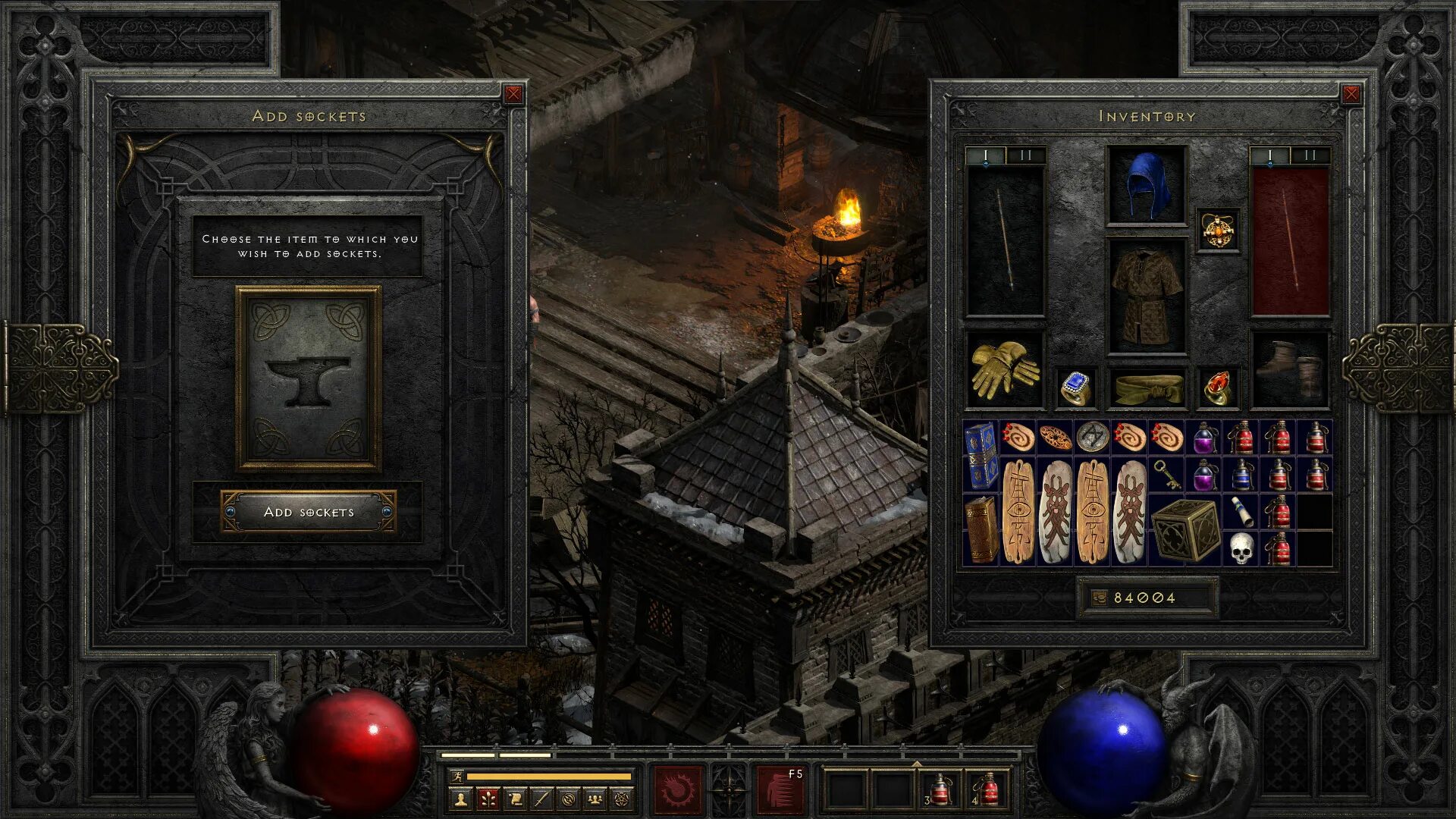 Diablo 2 где сохранения. Diablo 2 куб. сокеты диабло 2. diablo 2 resurrected act 5. diablo 2 5 акт.