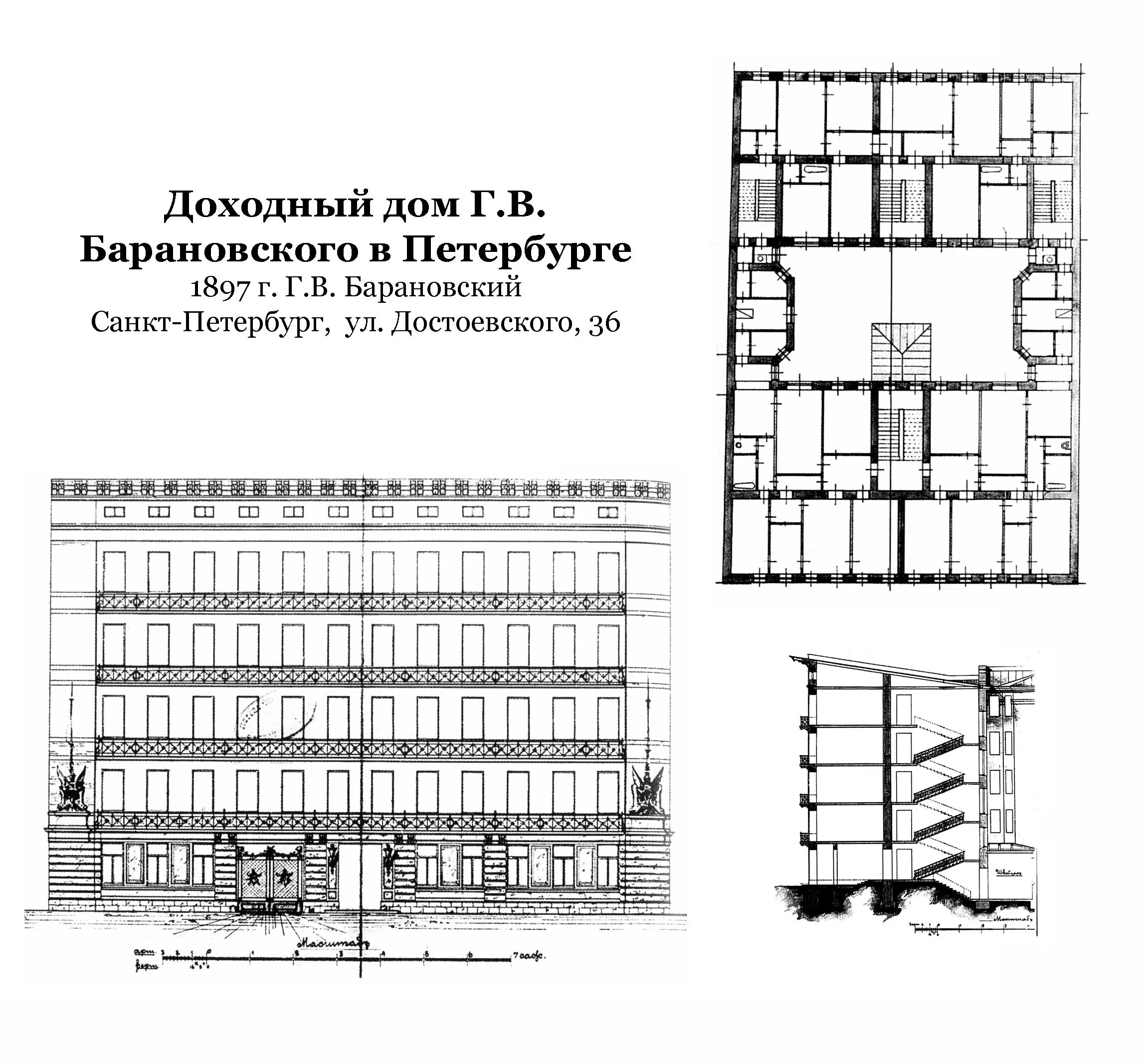 Планировки домов санкт петербурга. Доходный дом в Санкт-Петербурге чертеж. Доходный дом планировка СПБ. Доходный дом Барановского чертежи. Доходный дом Барановского в Петербурге.