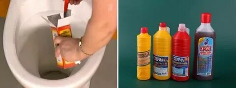 Эффективное средство очистить унитаз
