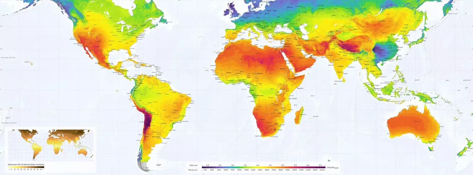 Solar maps