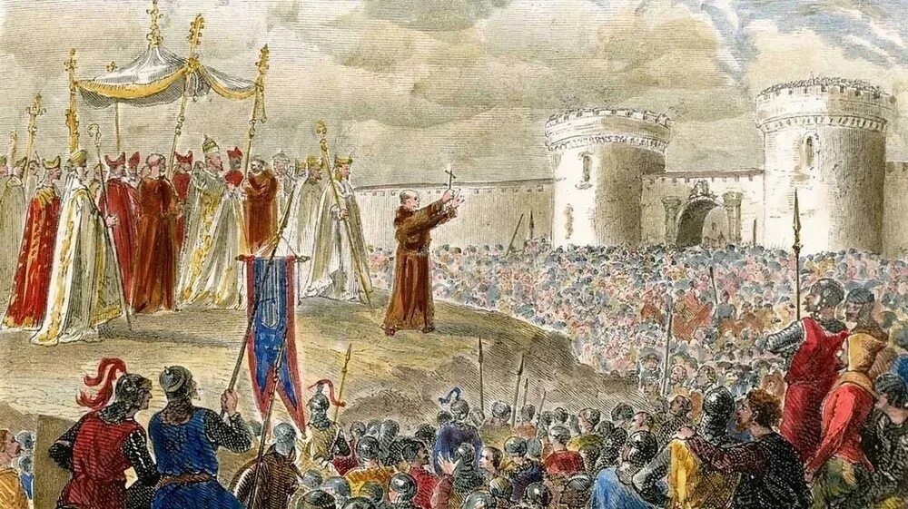 Клермонский собор 1095. Ричард львиное сердце крестовый поход. Осада дамаска крестоносцами. Крестоносцы тамплиеры тевтонцы. Клермонский собор 1095.