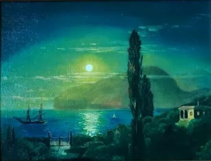 Лунная ночь айвазовский керченский музей имени сисадмина