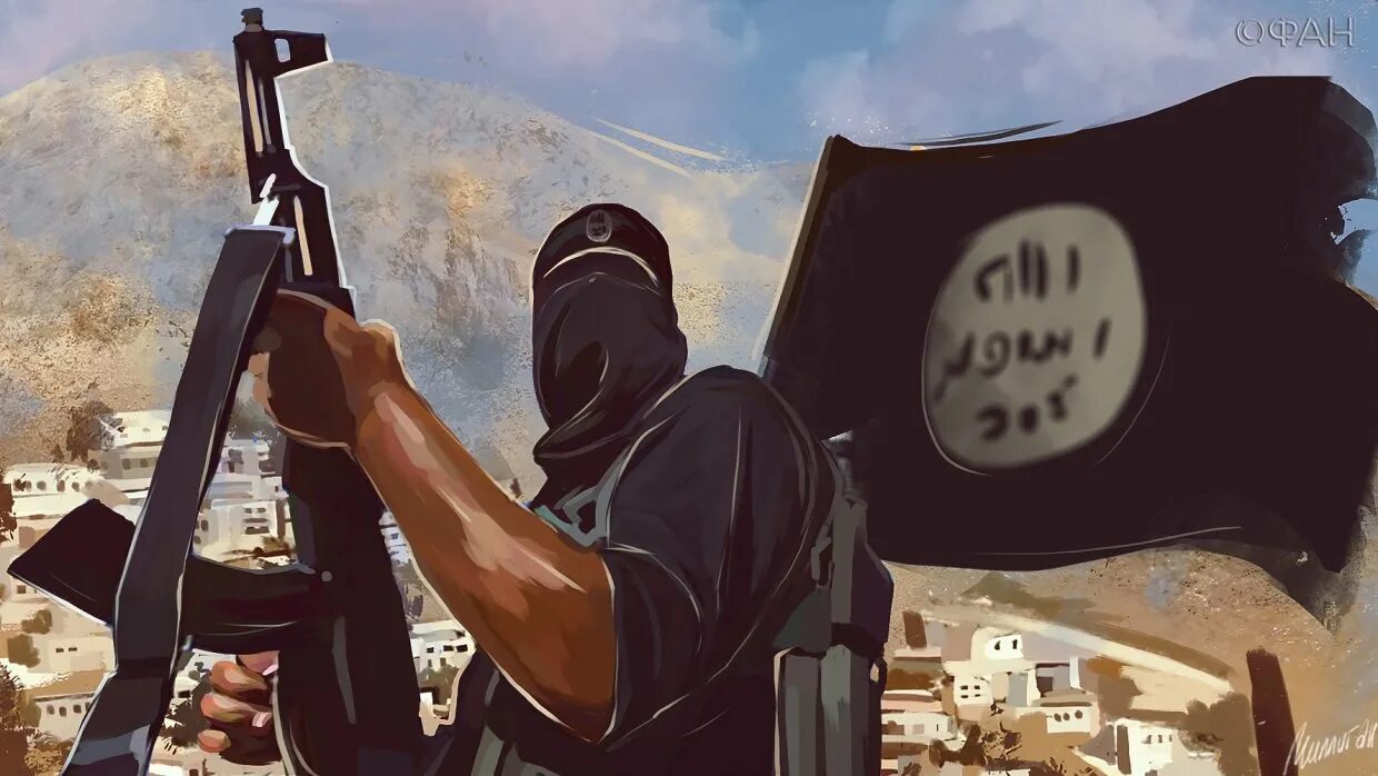Террористы на фоне флага игил. Террорист арт. Арты террористов. Терроризм арт. Терроризм арты.