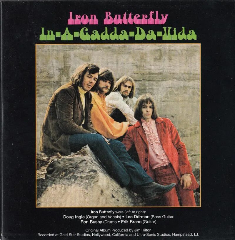 Iron Butterfly in-a-Gadda-da-vida 1968. Группа Iron Butterfly. Iron Butterfly in-a-Gadda-da-vida обложка. Iron Butterfly дискография. In a gadda da vida