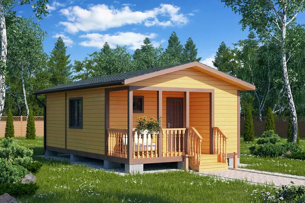 минибрус 60мм. каркасный дачный дом. баня 6х6 из минибруса. дачный домик 6 на 5. садовый дом 40.