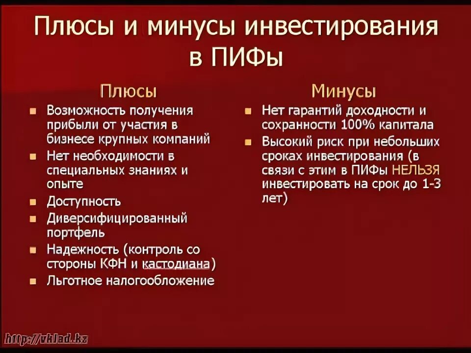 Риски пифов. Плюсы и минусы ПИФОВ. Инвестиционные фонды плюсы и минусы. Паевые инвестиционные фонды плюсы и минусы. Вложение в ПИФ плюсы и минусы.