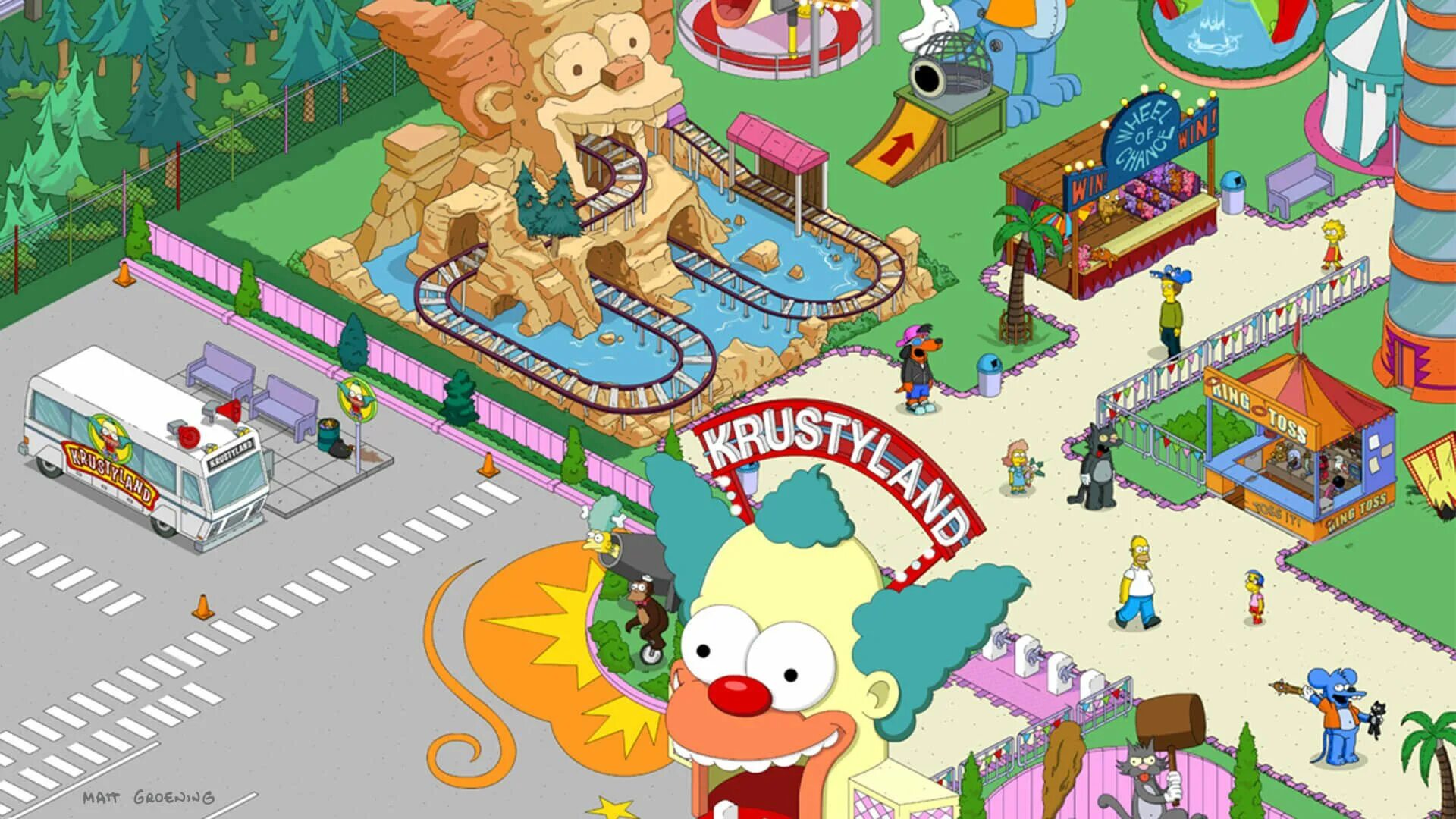 Симпсоны Спрингфилд игра КРАСТИ парк. Парк КРАСТИ Simpsons tapped. КРАСТИ парк в игре симпсоны. Парк КРАСТИ В игре Спрингфилд. Game park is