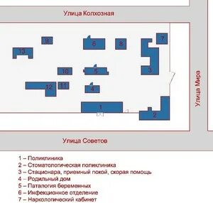 Схема больницы 7