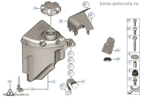 Расширительный бачок bmw