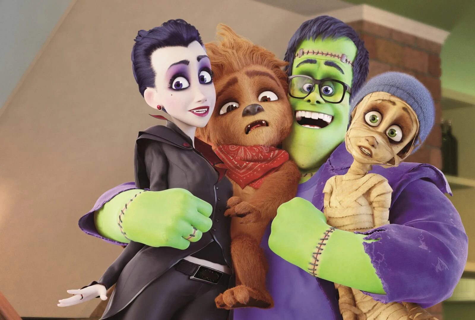 Семейка монстриков. Тайна семьи монстров 2. My family monsters. My family monsters. My family monsters.