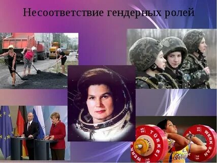 Гендерная роль женщины