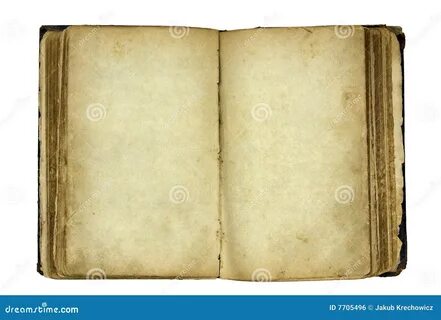 Раскрытая старинная книга