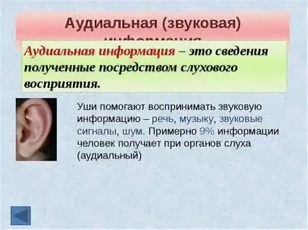 Виды информации. (Интерактивный тренажёр, 8 класс) - информатика, презентации