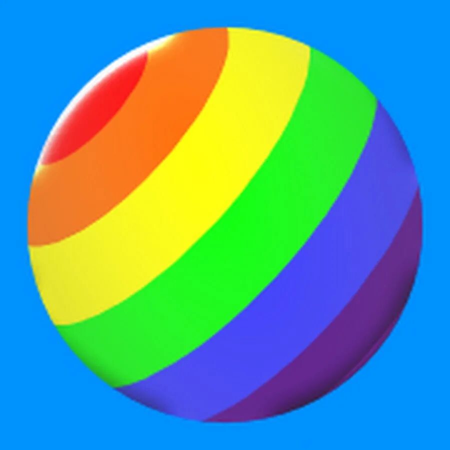 Rainbow ball