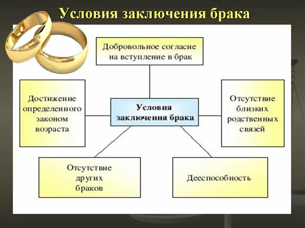 Семейно брачные институты. Требования к заключению брака. Основания для заключения брака. Условия заключения брака в РФ. Порядок заключения брака в РФ семейное право.