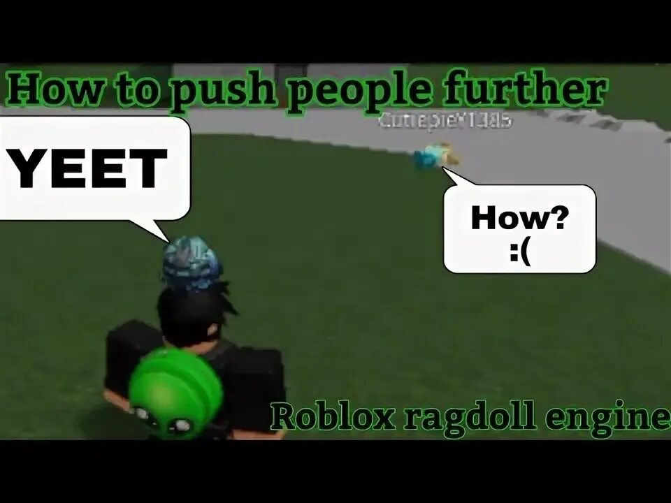 Roblox ragdoll engine script. Push roblox.