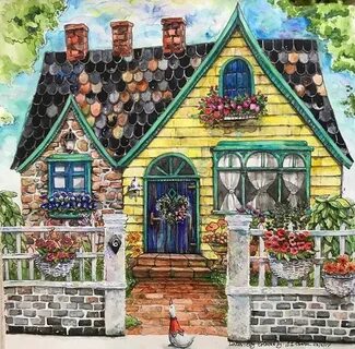 Maisons painting