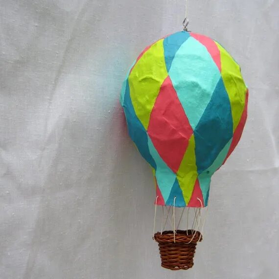 Воздушный шар поделка. Воздушный шар папье маше. Объемный воздушный шар. Воздушный шар по технологии 3. Как сделать воздушный цвет