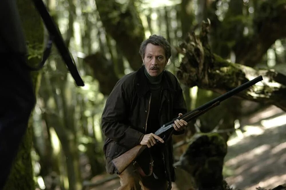 Delphine in the forest