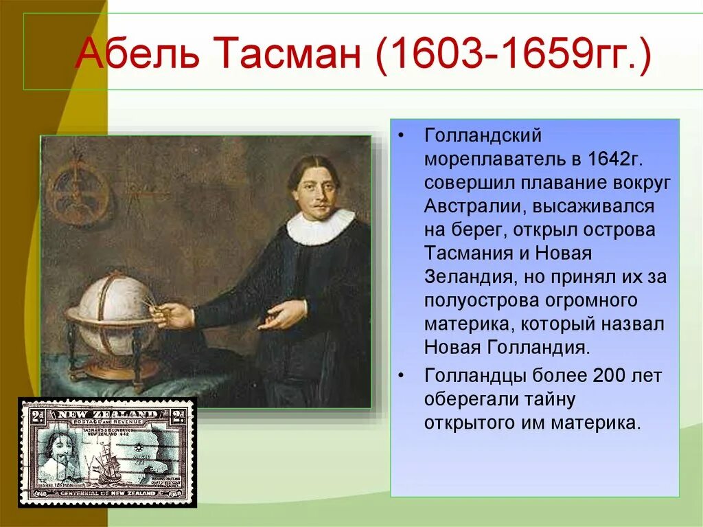 В каком году был открыт. Голландский мореплаватель Абель Тасман. Абель Тасман открытия 1642 года. Абель Тасман 1603-1659. Абель Тасман ( (1603-1659) открыл.