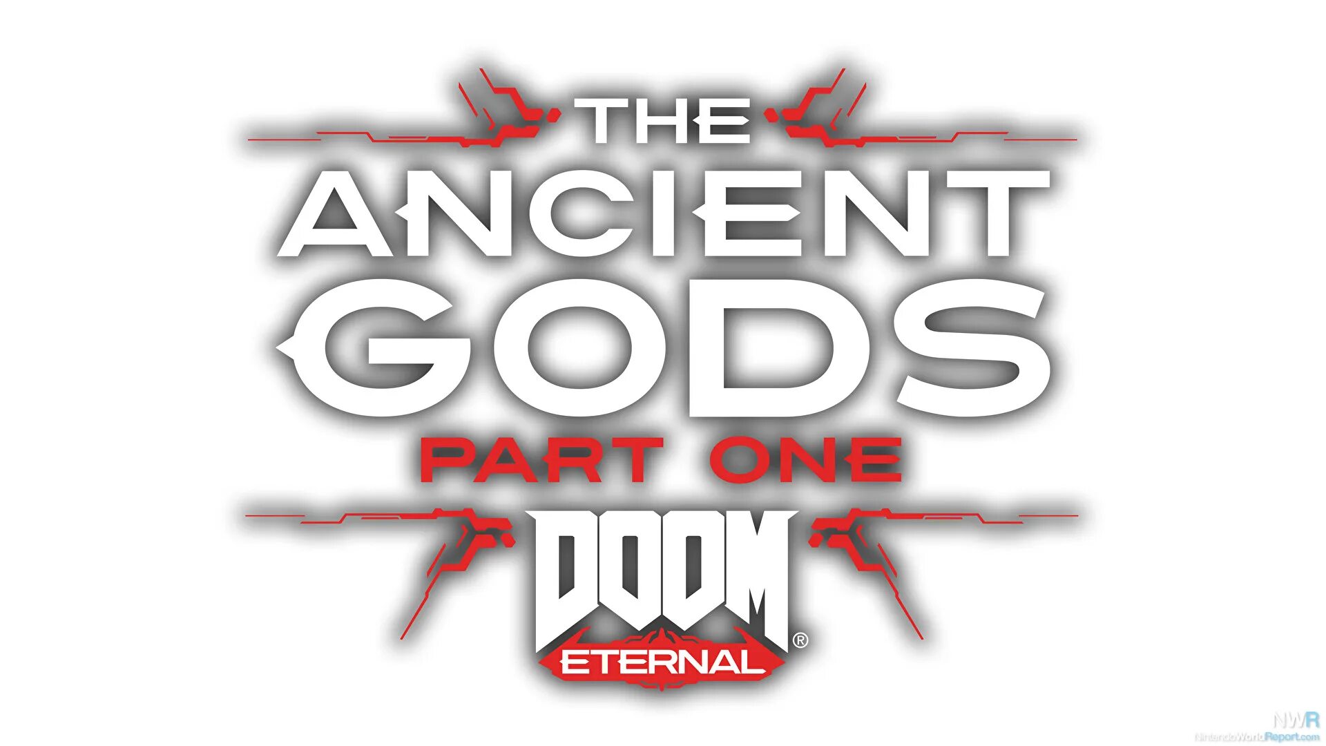 Doom Eternal the Ancient Gods. Дум Этернал логотип. Doom the Ancient Gods логотип. Doom Eternal the Ancient Gods Part.