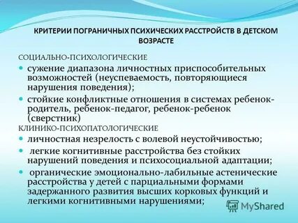 Повторяющиеся нарушения