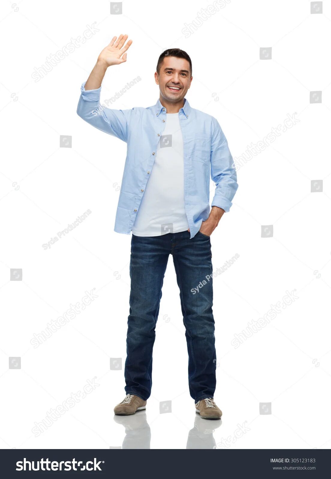 Business man wave hand stock image. Image of professional - 49404243