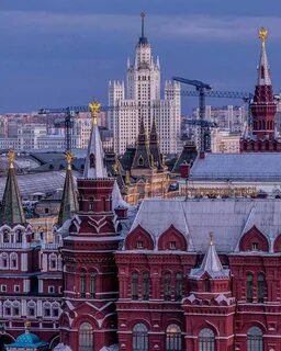 Красивая архитектура в москве
